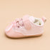 Pink Floral Baby Girl Shoes