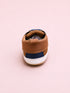 Tan & Navy Baby Sneakers