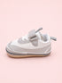 Grey & White Baby Sneakers