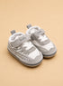 Grey & White Baby Sneakers