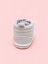Grey High-Top Baby Sneakers