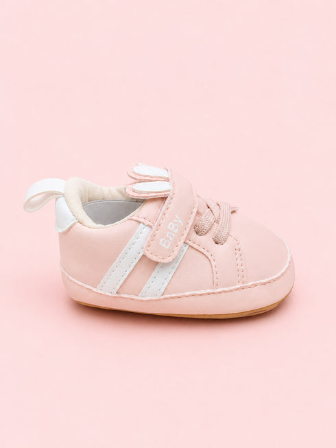 Pink Bunny Baby Sneakers