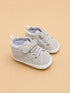 Grey High-Top Baby Sneakers