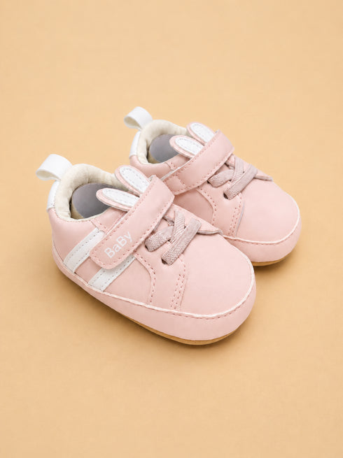 Pink Bunny Baby Sneakers
