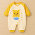 Coral Fleece Padded Sleepsuit(yellow)