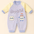 Purple Duck Flannel Fleece Sleepsuit
