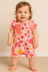 Frilled Sunshine Garden Zip-Up Romper