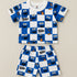 Cookie Monster Interlock Short Set