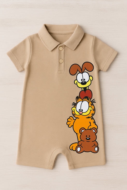 Disney Stack Polo Romper