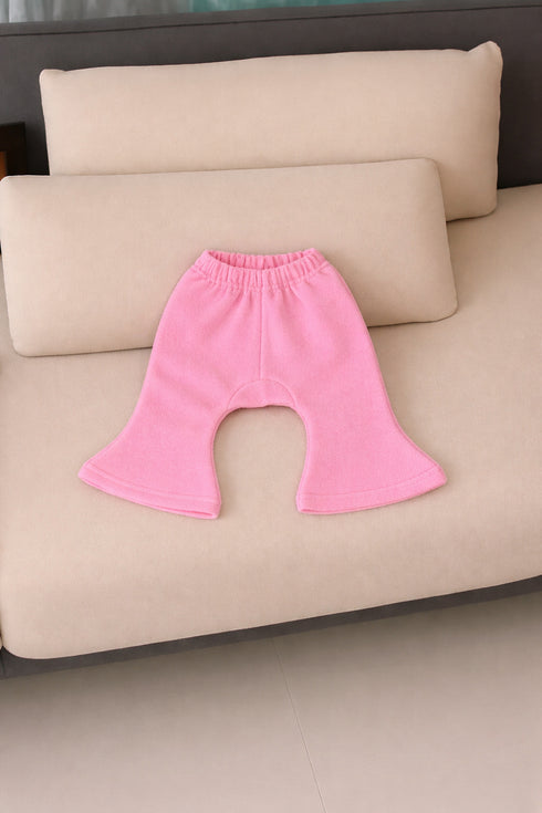 1-Pack Baby Girl Bell-Bottom Pajama (Pink)