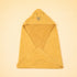 Baby Hooded Bath Towel 75x75 (Yellow)