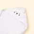 Baby Hooded Bath Towel 75x75 (White)