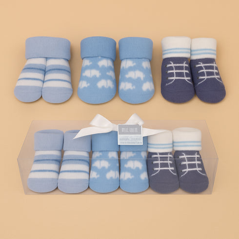 Baby 3-Pcs Sock Gift Set