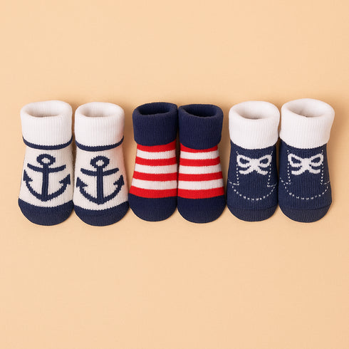 Baby 3-Pcs Sock Gift Set