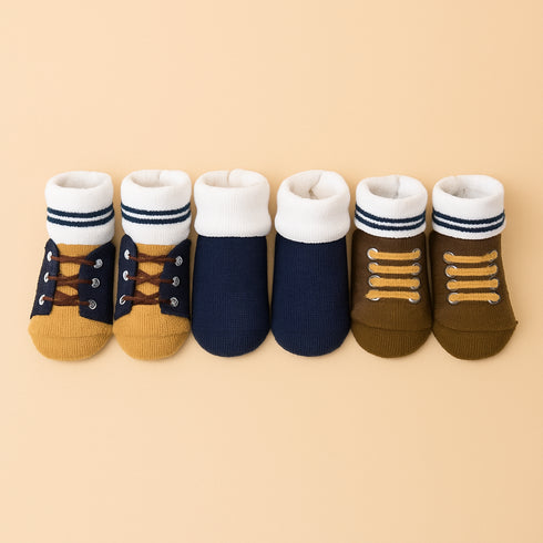Baby 3-Pcs Sock Gift Set