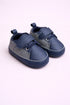 Navy Blue Baby Sneaker with Velcro Strap