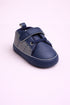 Navy Blue Baby Sneaker with Velcro Strap