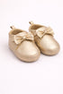 Golden Baby Bow Sneakers