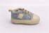 Sand Checkered Sneakers with Velcro Strap