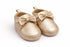 Golden Baby Bow Sneakers