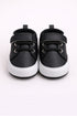 Black & White Sneaker with Velcro Strap