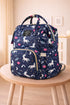 Baby Diaper Bag (Waterproof) Unicorn Blue- Sunshine