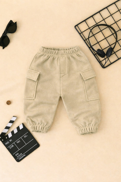 1-Pack Cargo Fleece Pajama (Sand)