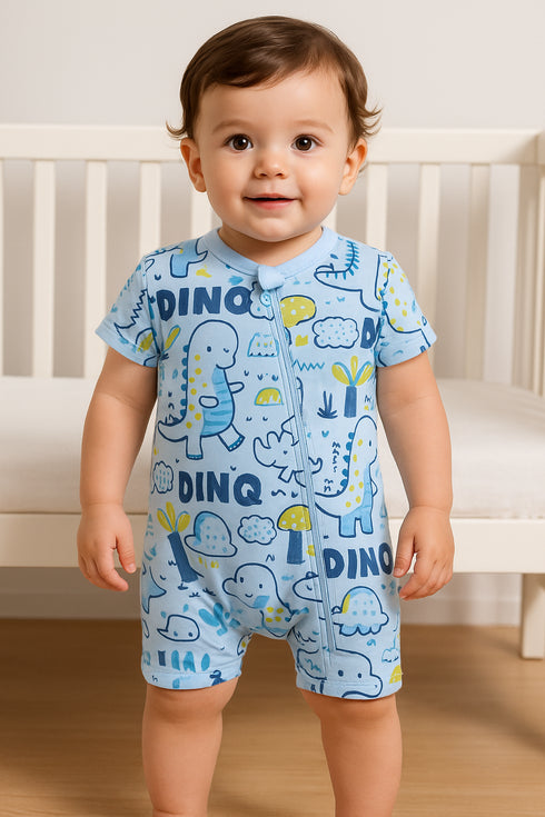 Roar & Explore Zip-Up Romper