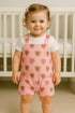 Hearts Printed Dungaree Romper