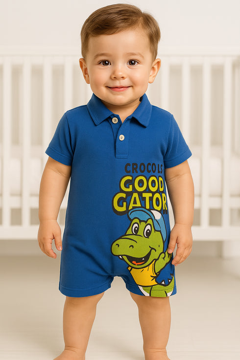 Good Gator Polo Romper