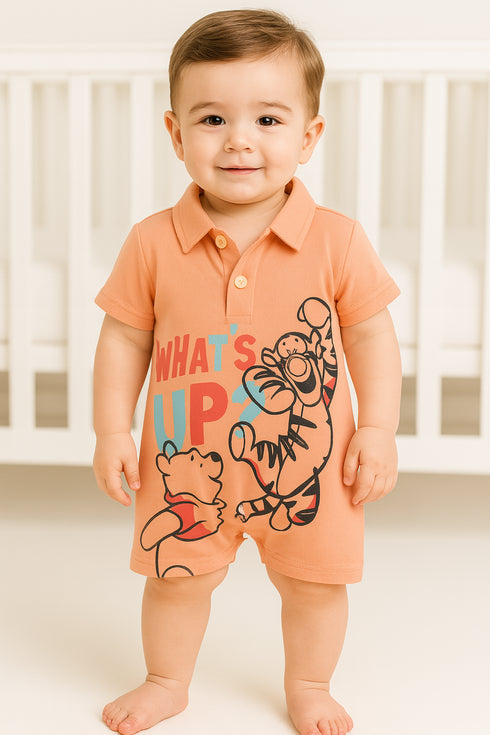 What's Up Tiger Polo Romper