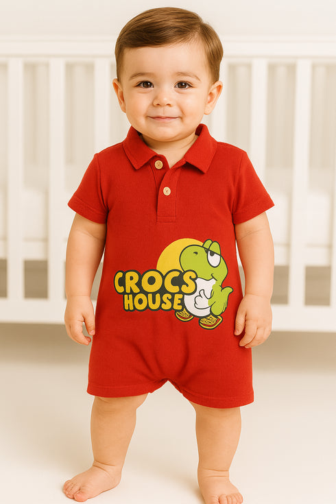 Crocs House Polo Romper