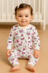 Bunny Bites Interlock Sleepsuit