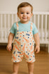 Little Jammer Dungaree Romper