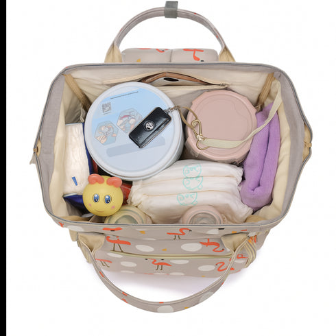 Flamingo Diaper Bag (Waterproof)