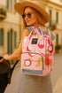 Juelike - Waterproof Diaper Backpack - Pink