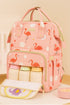 Flamingo Diaper Bag (Waterproof) - Orange