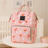 Flamingo Diaper Bag (Waterproof) - Orange