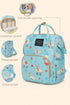 Colorland Baby Printed Diaper Backpack(Waterproof)