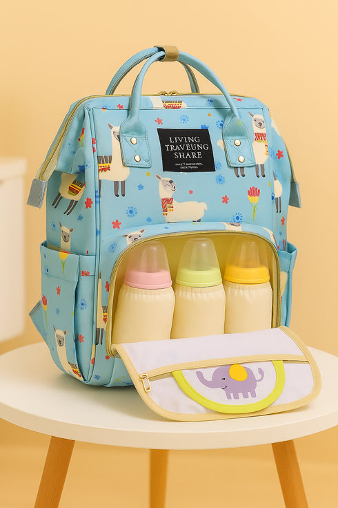 Colorland Baby Printed Diaper Backpack(Waterproof)