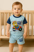 Little Biker Interlock Short Set