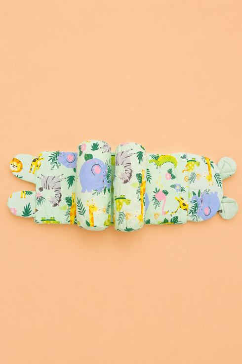 Jungle Animal Printed Baby Adjustable Pillow