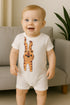 Hanging Cat Buttoned Romper