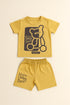 Honey Bun Bear Cotton Short Set