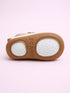 Baby Sneakers with Velcro Straps (Brown)