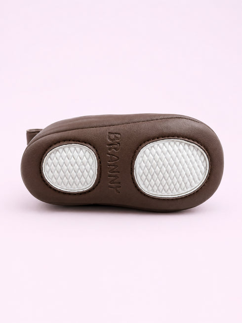 Dark Brown Baby Sneakers