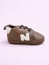 Dark Brown Baby Sneakers
