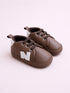 Dark Brown Baby Sneakers
