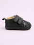 Black Sneakers with Velcro Straps