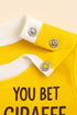 You Bet Giraffe Cotton T-Shirt